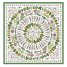 Longchamp | Herbarium Silk scarf 90 Green - OTHER | Green