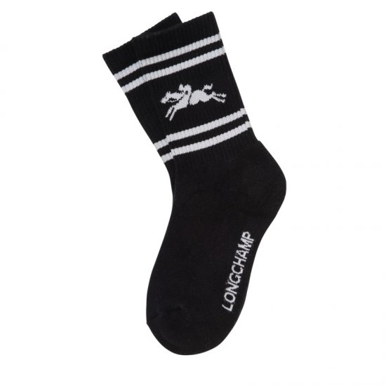 Longchamp | Socks Black - Knit | Black - Click Image to Close