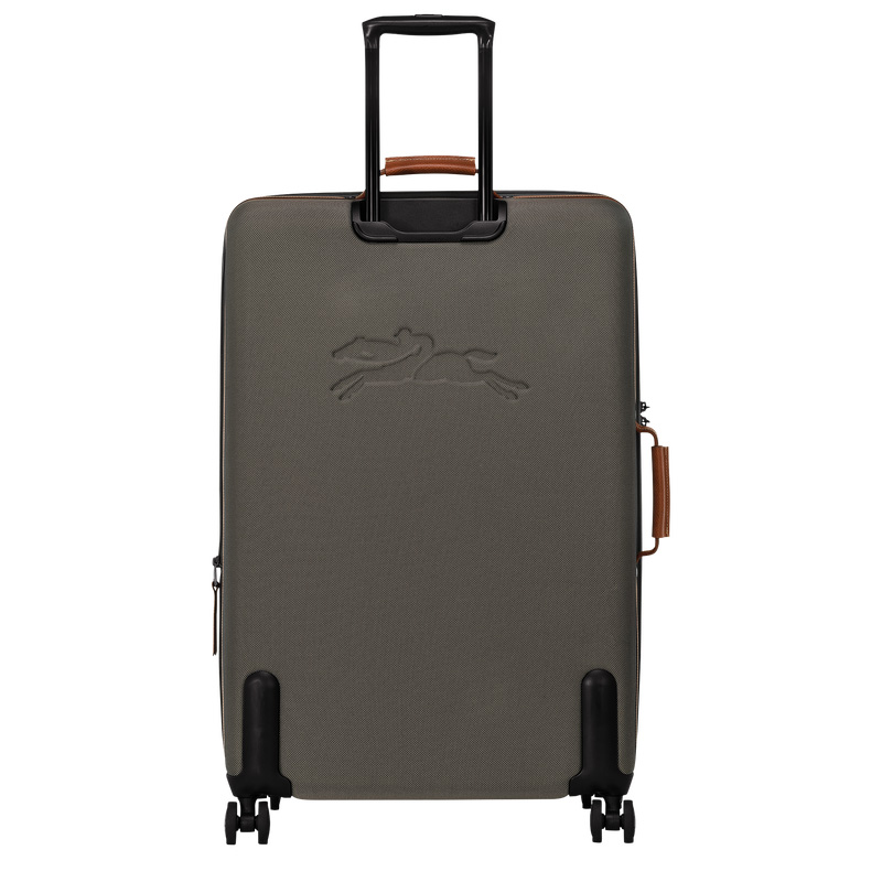 Longchamp | Boxford XL Suitcase Brown - Recycled canvas | Brown
