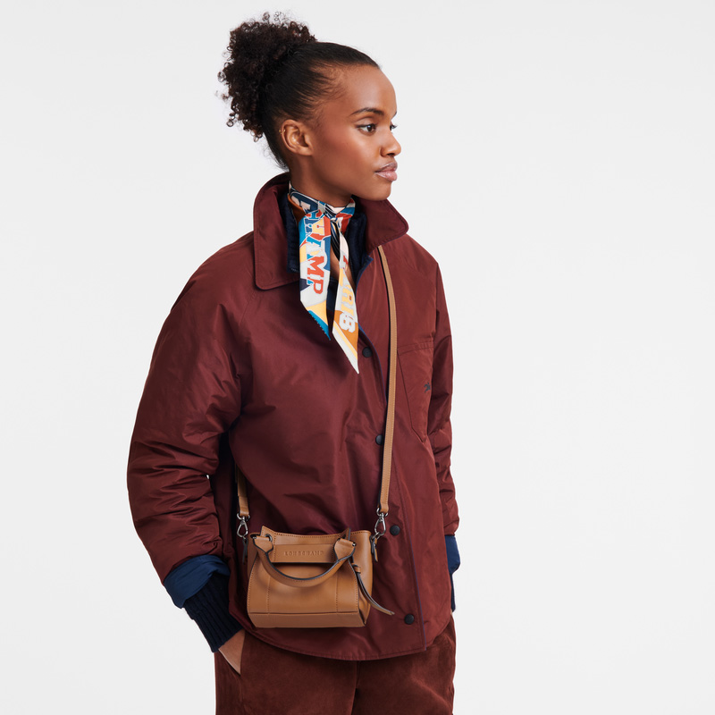 Longchamp | 3D XS Handbag Natural - Leather | Natural