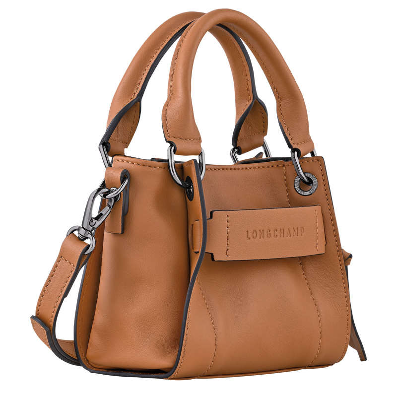 Longchamp | 3D XS Handbag Natural - Leather | Natural