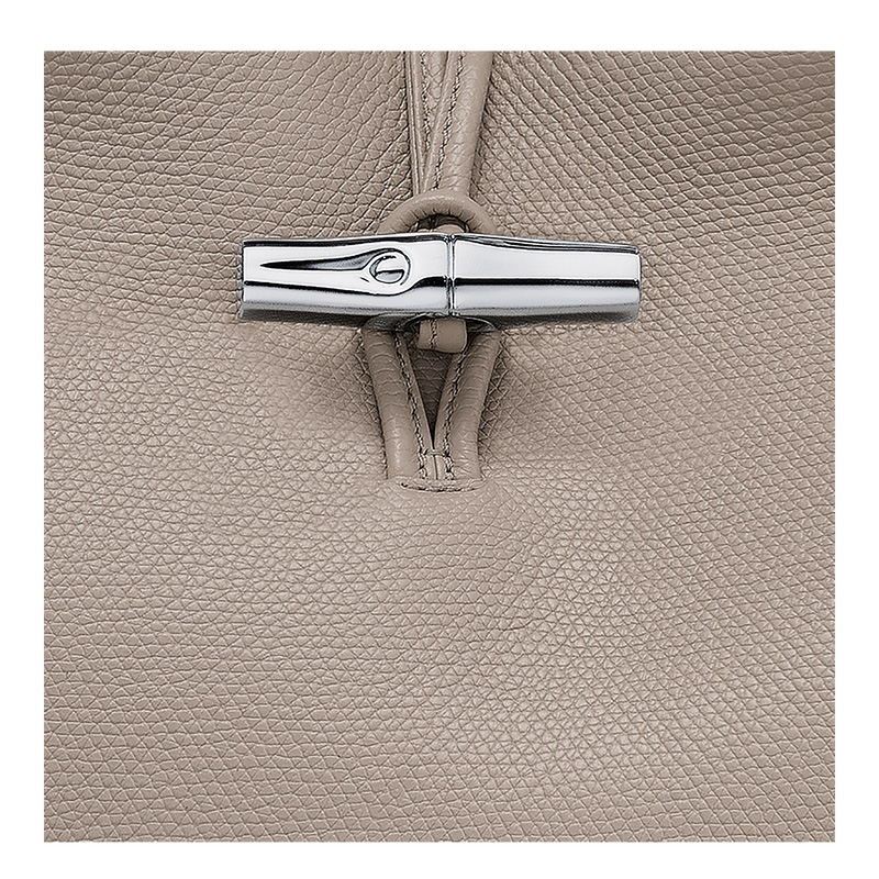 Longchamp | Le Roseau L Handbag Clay - Leather | Clay