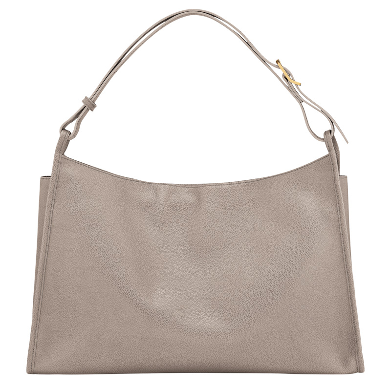 Longchamp | Le Foulonné XL Shoulder bag Turtledove - Leather | Turtledove