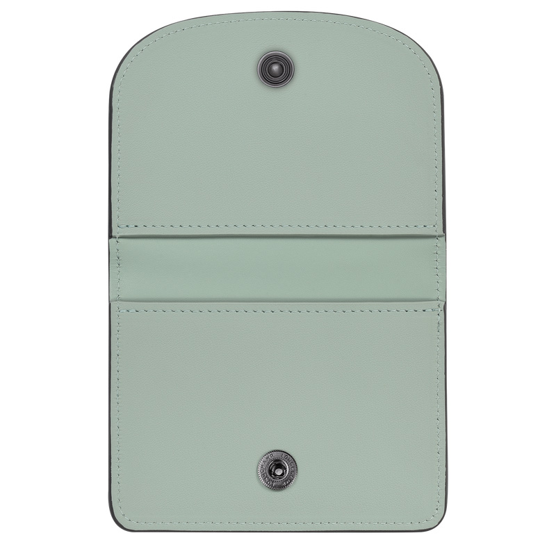 Longchamp | Le Pliage Xtra Card holder Vervain - Leather | Vervain
