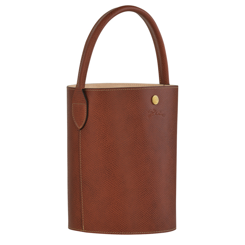 Longchamp | Épure S Bucket bag Brown - Leather | Brown