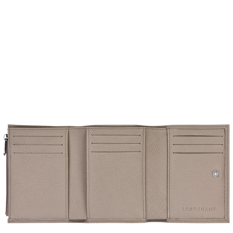 Longchamp | Le Roseau Wallet Clay - Leather | Clay