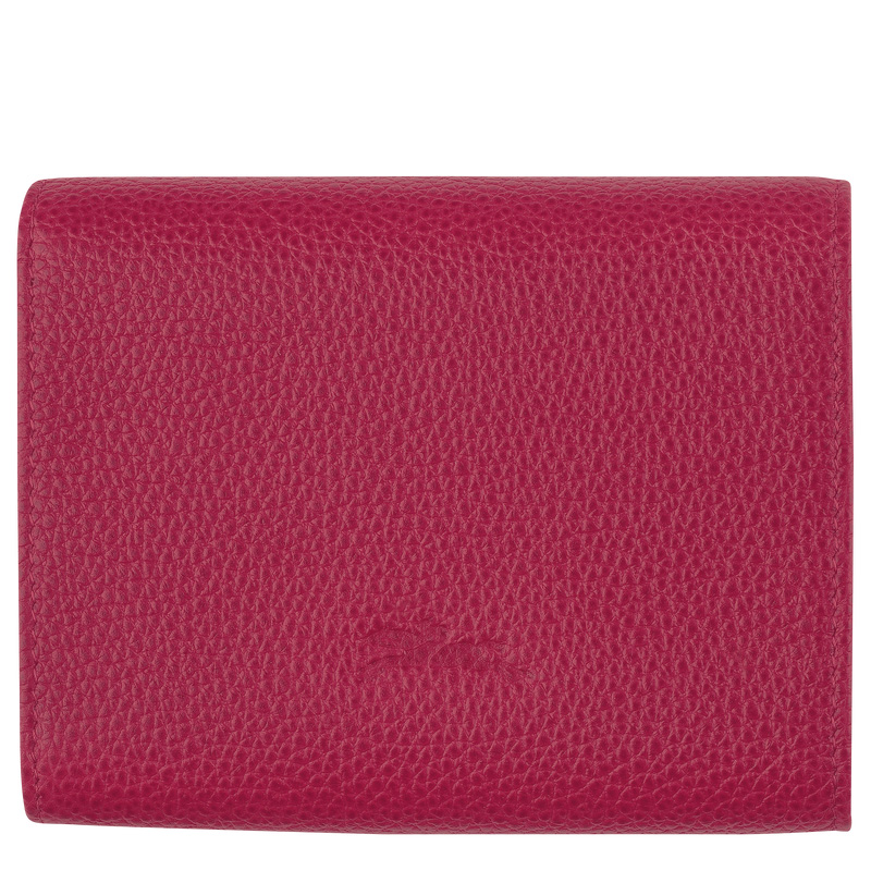Longchamp | Le Roseau Wallet Beetroot - Leather | Beetroot