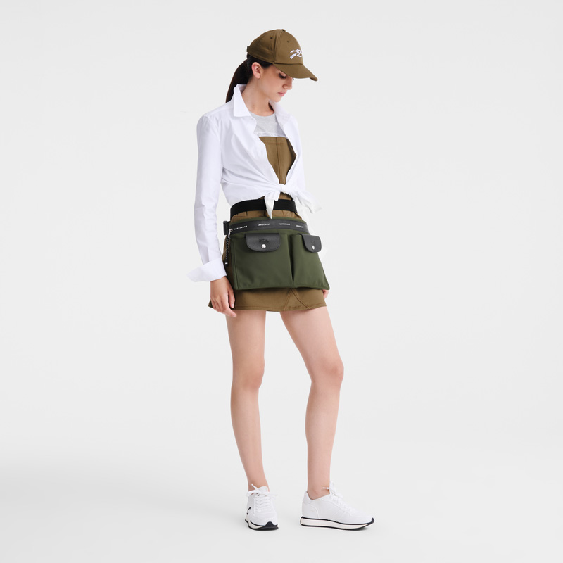 Longchamp | Le Pliage Energy L Crossbody bag Khaki - Canvas | Khaki