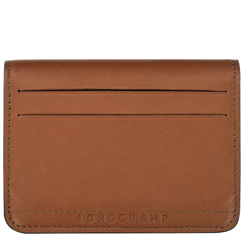 Longchamp | Le Pliage Xtra Card holder Cognac - Leather | Cognac