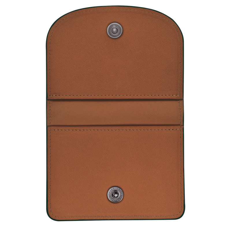 Longchamp | Le Pliage Xtra Card holder Cognac - Leather | Cognac