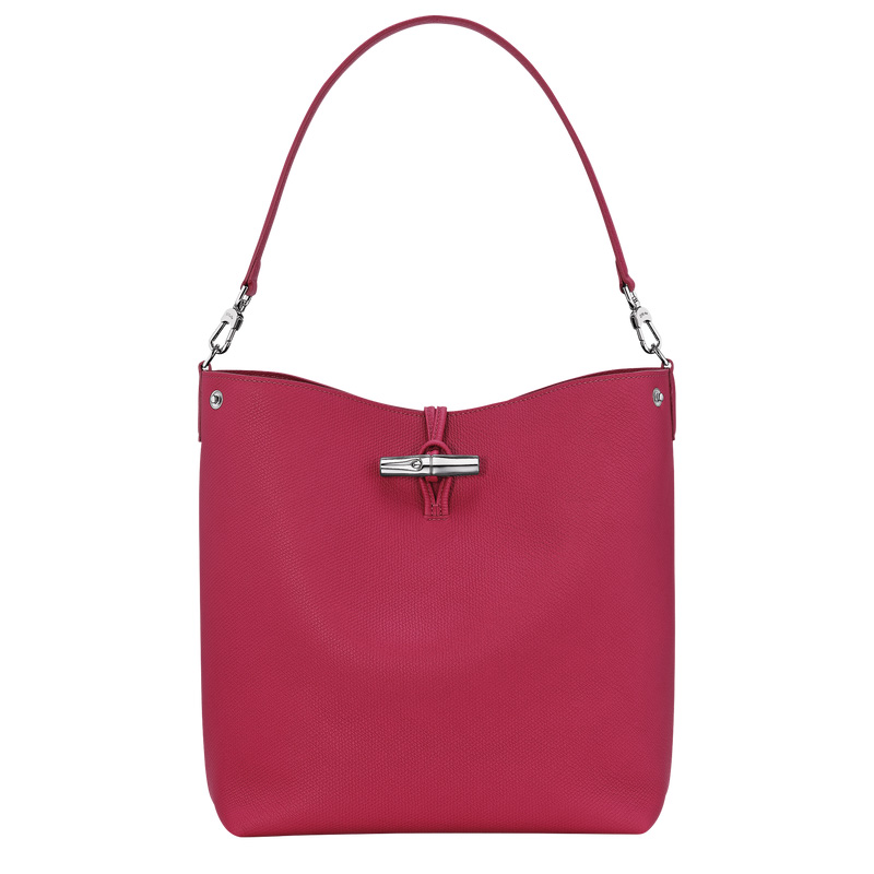 Longchamp | Le Roseau M Shoulder bag Beetroot - Leather | Beetroot