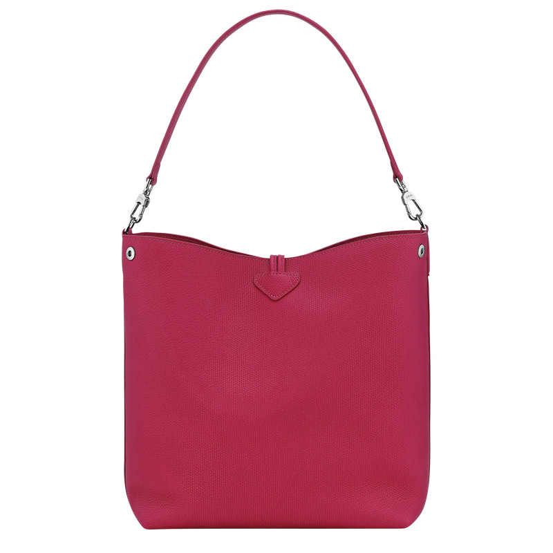 Longchamp | Le Roseau M Shoulder bag Beetroot - Leather | Beetroot