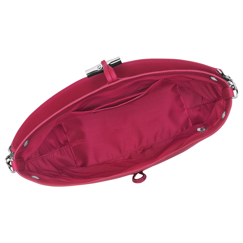 Longchamp | Le Roseau M Shoulder bag Beetroot - Leather | Beetroot