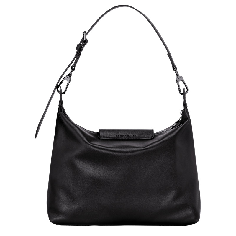 Longchamp | Le Pliage Xtra M Hobo bag Black - Leather | Black