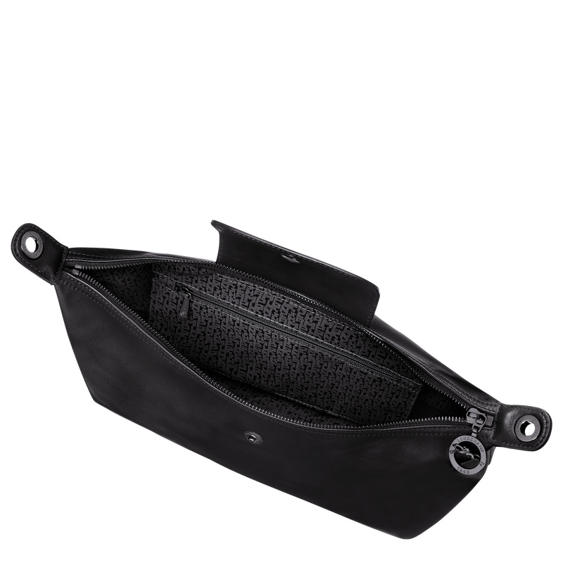 Longchamp | Le Pliage Xtra M Hobo bag Black - Leather | Black