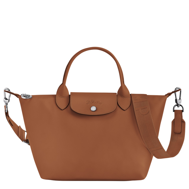 Longchamp | Le Pliage Xtra S Handbag Cognac - Leather | Cognac