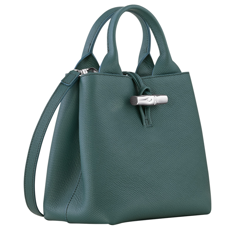 Longchamp | Le Roseau S Handbag Cedar - Leather | Cedar