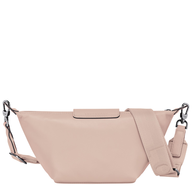 Longchamp | Le Pliage Xtra XS Crossbody bag Nude - Leather | Nude