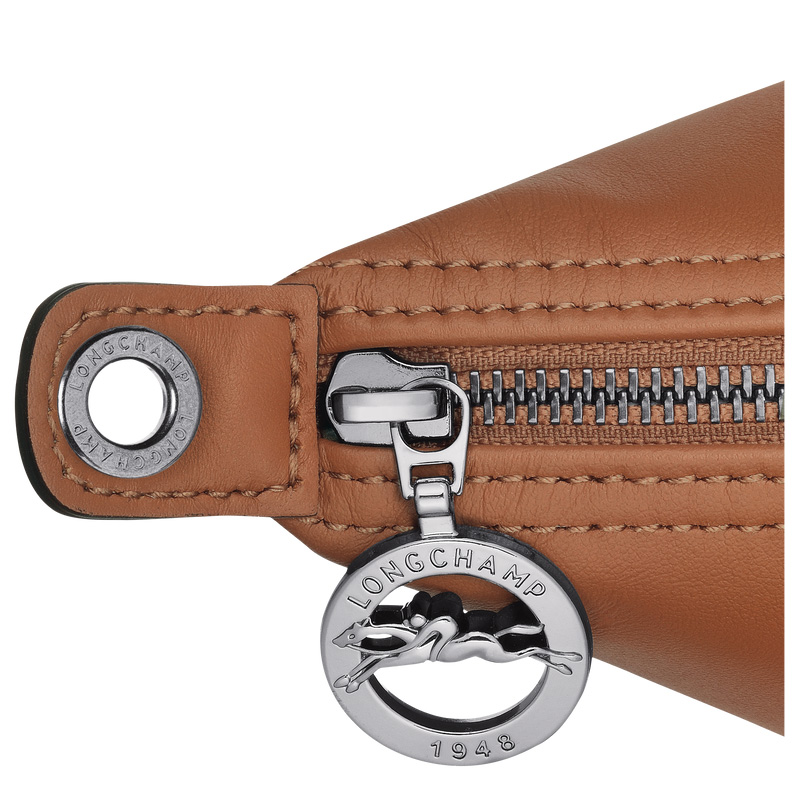 Longchamp | Le Pliage Xtra XS Crossbody bag Cognac - Leather | Cognac