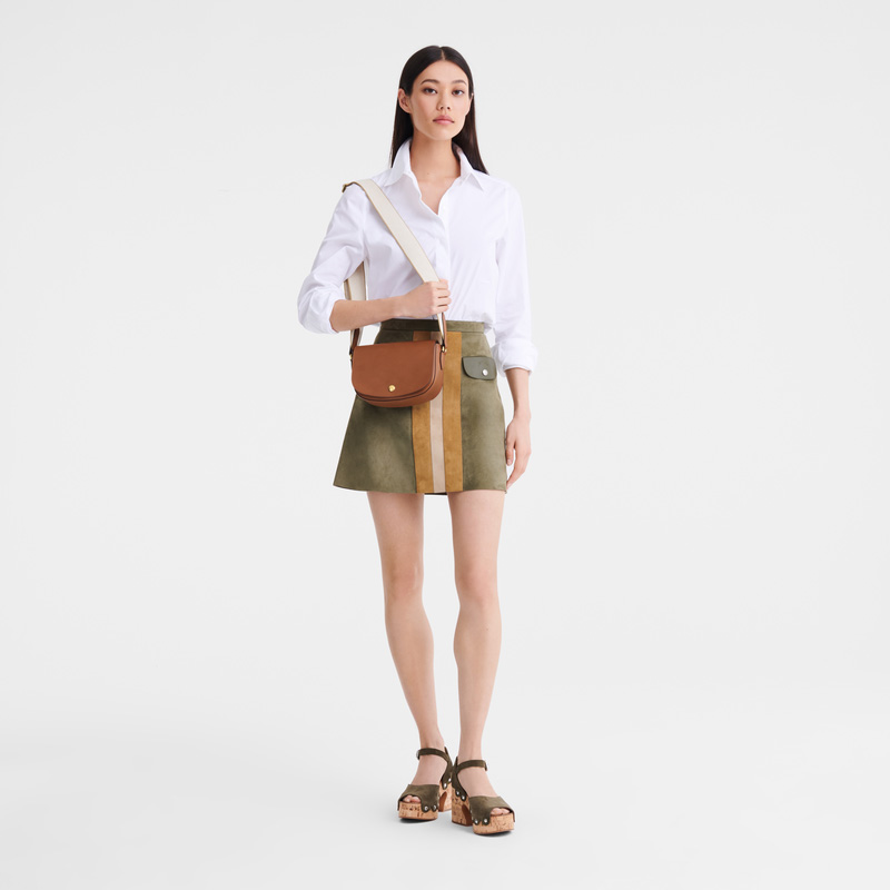 Longchamp | Épure S Crossbody bag Cognac - Leather | Cognac