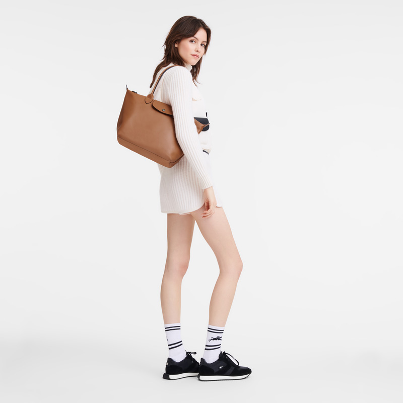 Longchamp | Le Pliage Xtra M Tote bag Cognac - Leather | Cognac