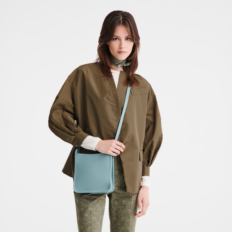 Longchamp | Le Foulonné S Crossbody bag Eucalyptus - Leather | Eucalyptus