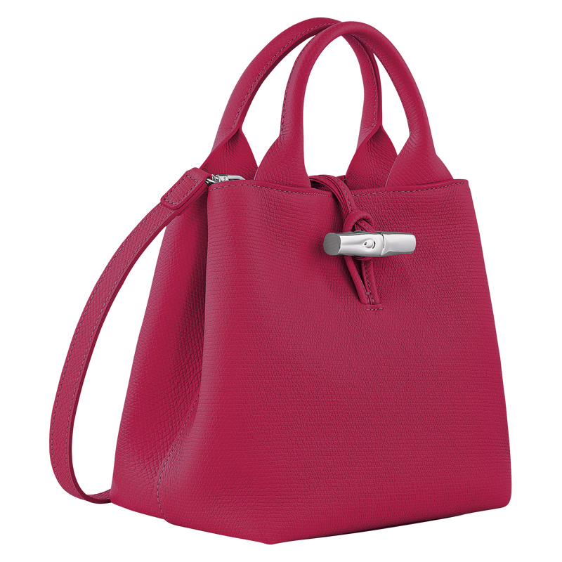Longchamp | Le Roseau S Handbag Beetroot - Leather | Beetroot