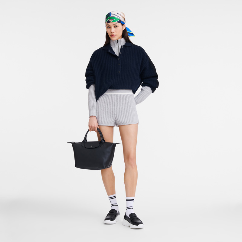 Longchamp | Le Pliage Xtra S Handbag Black - Leather | Black