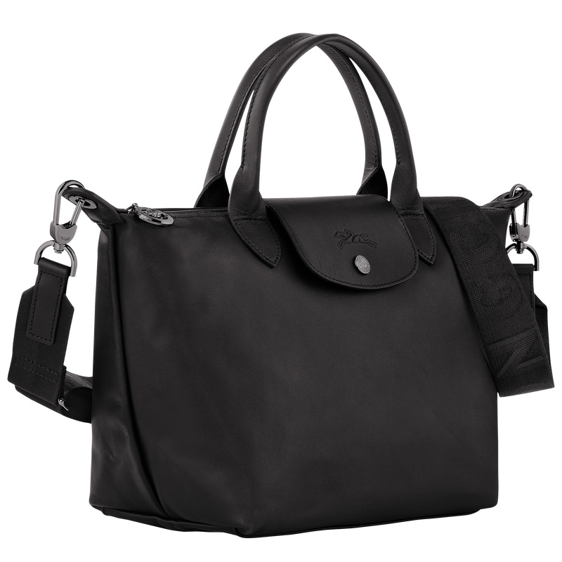 Longchamp | Le Pliage Xtra S Handbag Black - Leather | Black