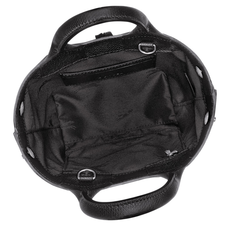 Longchamp | Le Roseau XS Handbag Black - Leather | Black