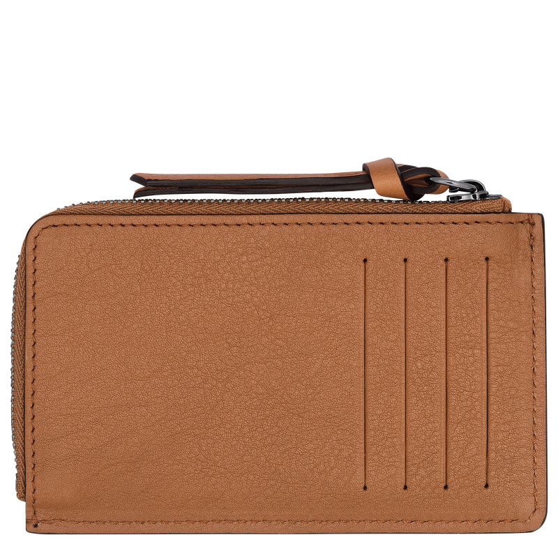 Longchamp | 3D Card holder Natural - Leather | Natural