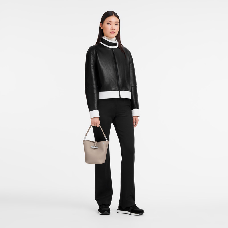 Longchamp | Le Roseau XS Bucket bag Clay - Leather | Clay