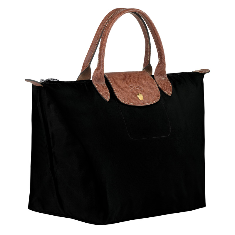 Longchamp | Le Pliage Original M Handbag Black - Recycled canvas | Black