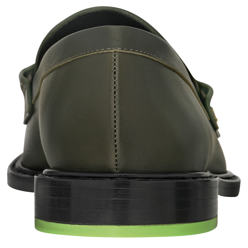 Longchamp | Au Sultan Loafer Khaki - Leather | Khaki