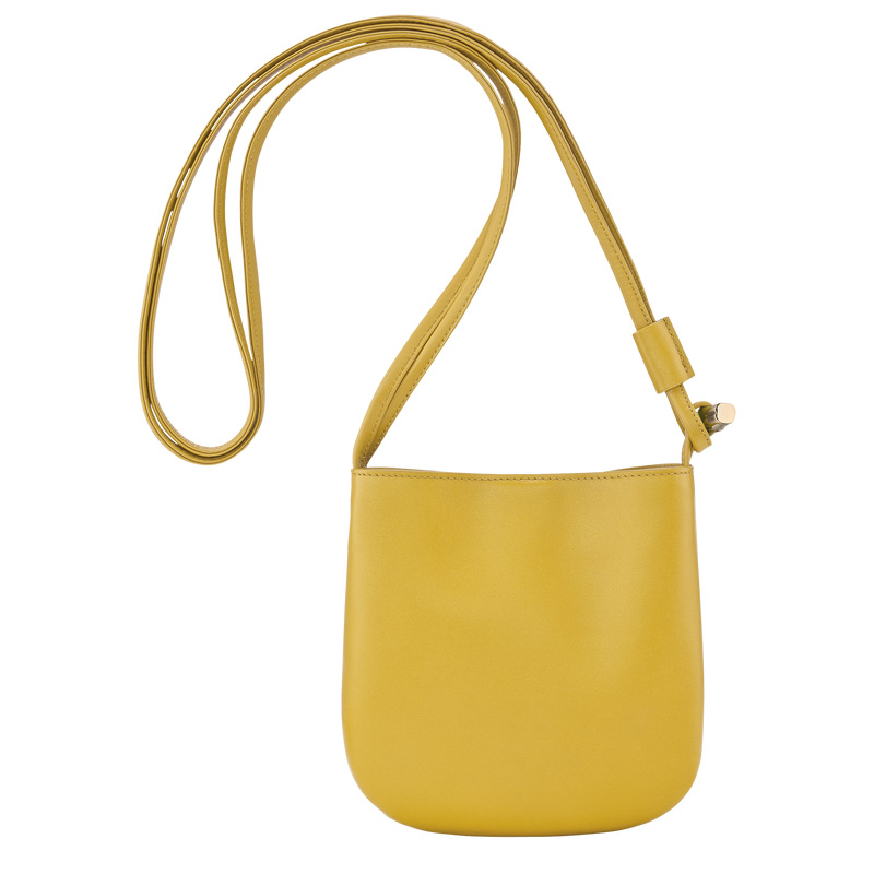 Longchamp | Le Roseau S Crossbody bag Ginger - Leather | Ginger