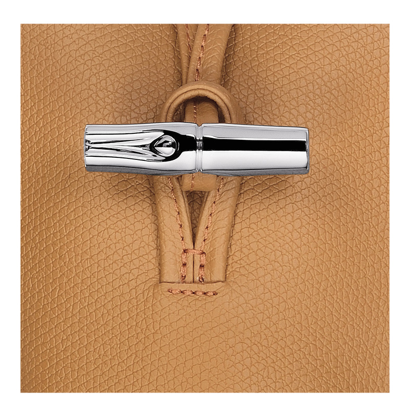 Longchamp | Le Roseau Phone case Walnut - Leather | Walnut