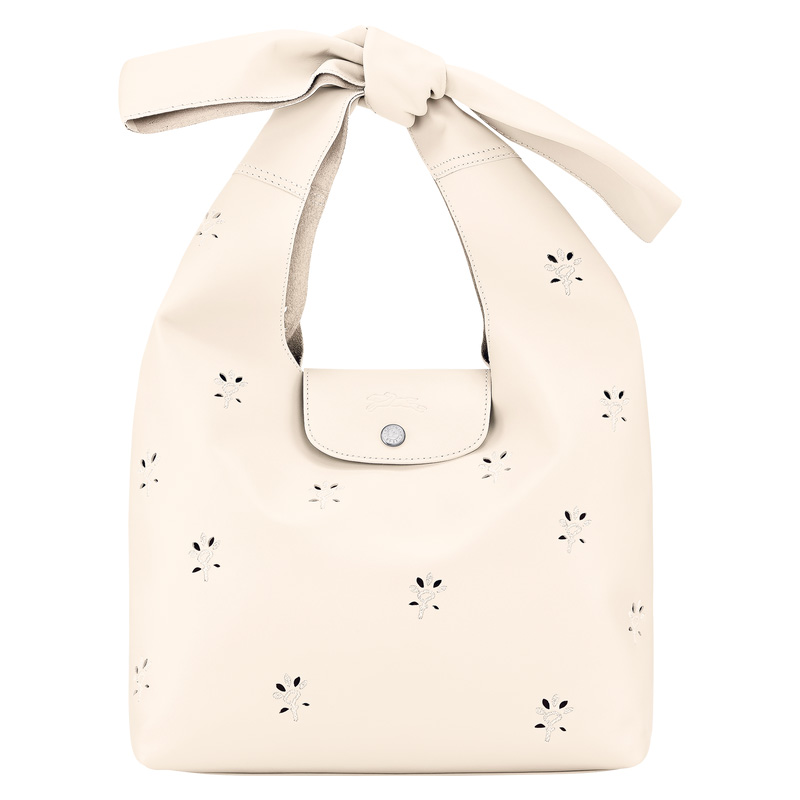 Longchamp | Le Pliage Xtra M Shoulder bag Ecru - Leather | Ecru
