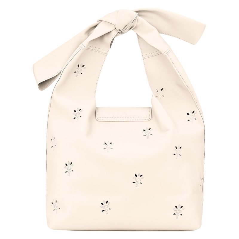 Longchamp | Le Pliage Xtra M Shoulder bag Ecru - Leather | Ecru
