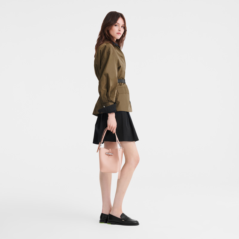 Longchamp | Le Roseau XS Bucket bag Ballerina - Leather | Ballerina