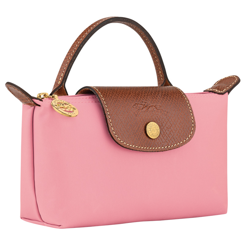 Longchamp | Le Pliage Original Pouch with handle Marshmallow - Recycled canvas | Marshmallow
