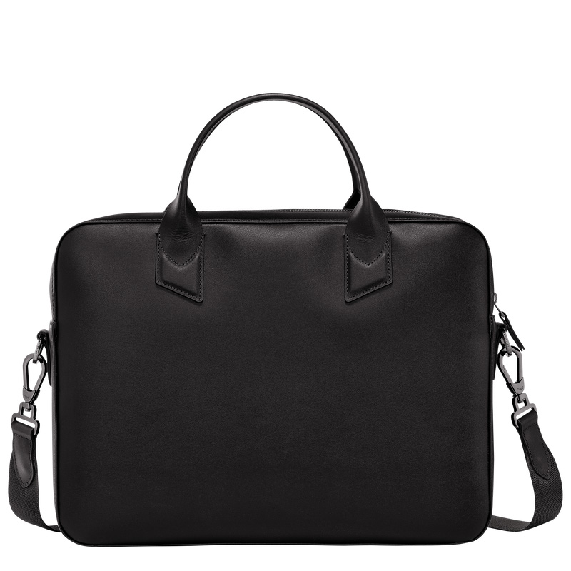 Longchamp | sur Seine Briefcase Black - Leather | Black