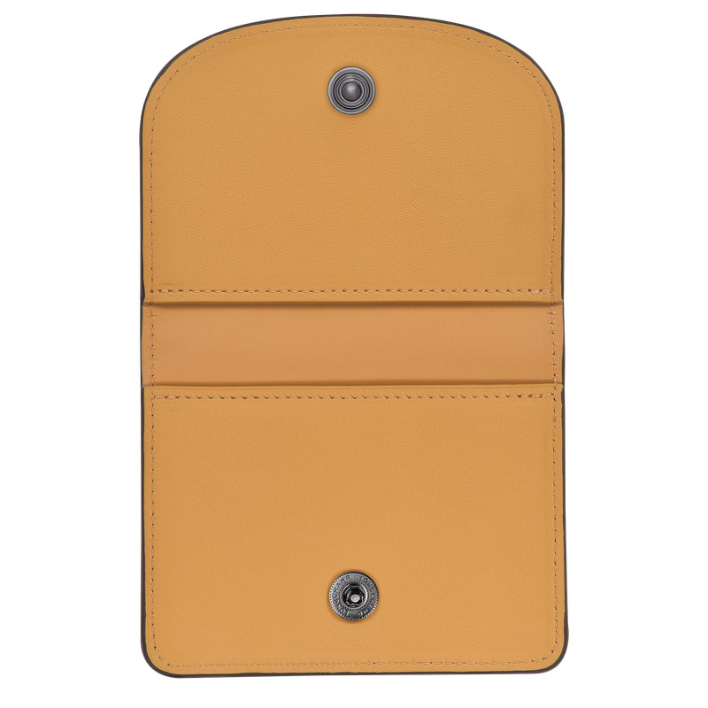 Longchamp | Le Pliage Xtra Card holder Honey - Leather | Honey