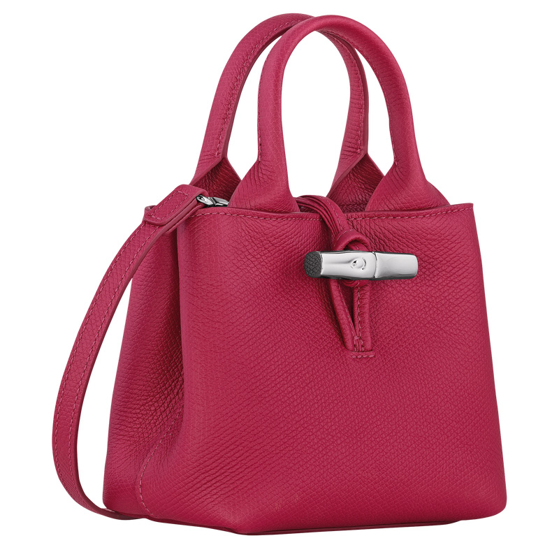 Longchamp | Le Roseau XS Handbag Beetroot - Leather | Beetroot