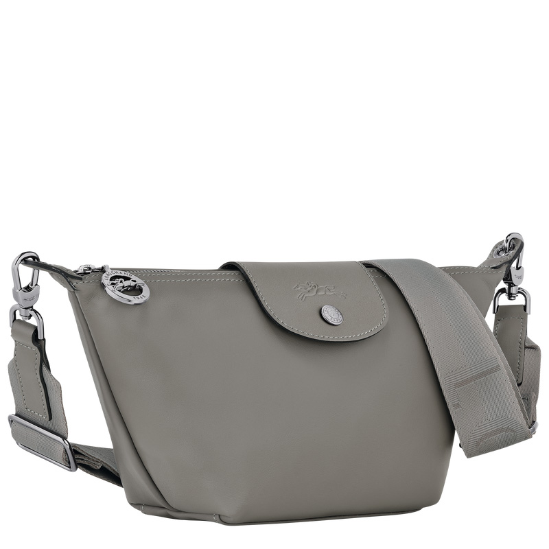 Longchamp | Le Pliage Xtra XS Crossbody bag Turtledove - Leather | Turtledove
