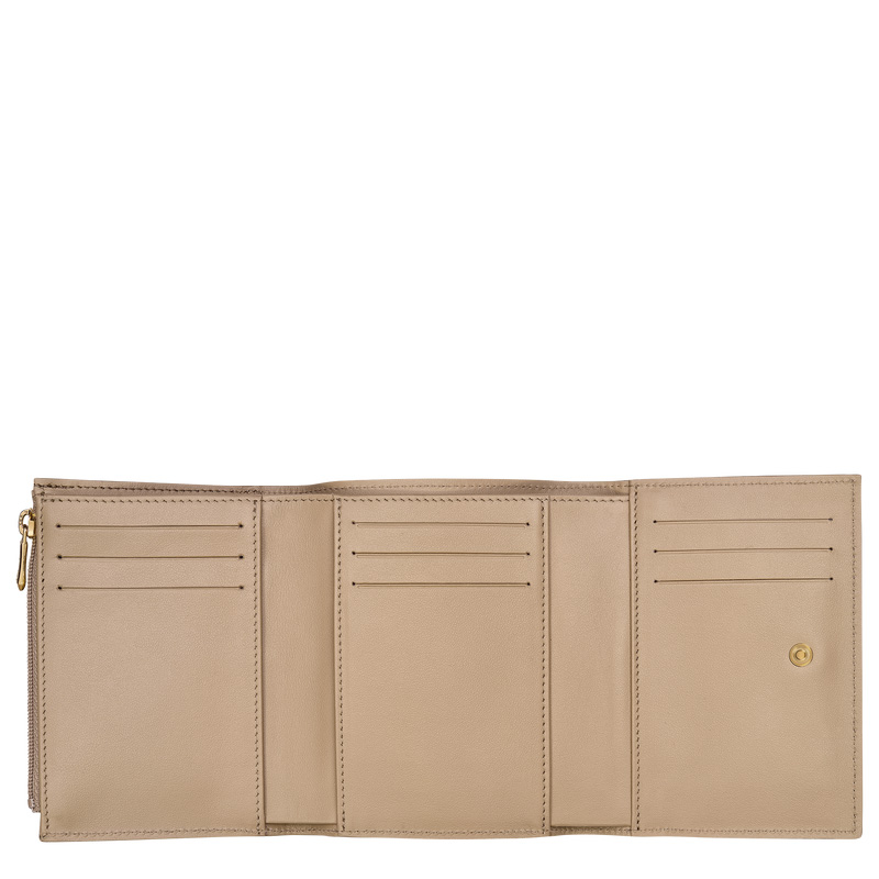 Longchamp | Le Roseau Compact wallet Root - Leather | Root