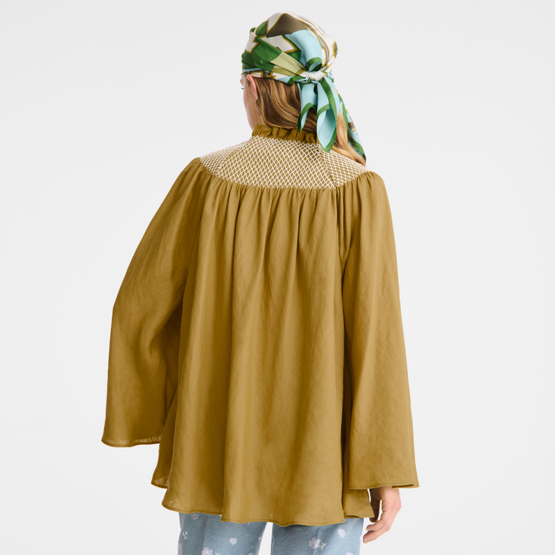 Longchamp | Blouse Ginger - Smocked veil | Ginger
