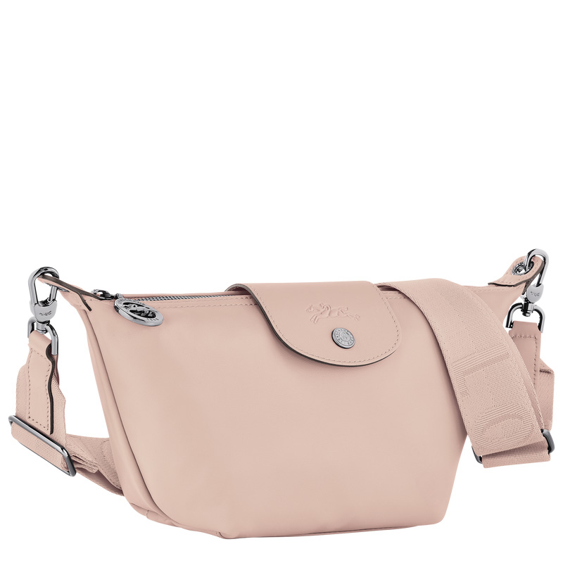 Longchamp | Le Pliage Xtra XS Crossbody bag Nude - Leather | Nude