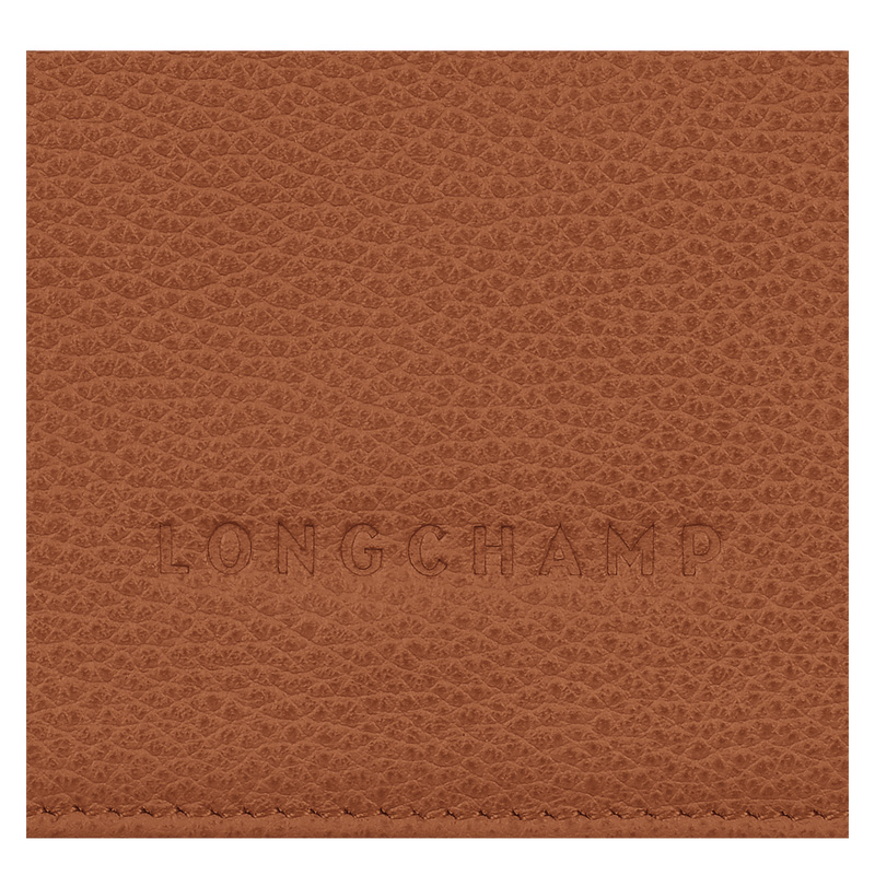 Longchamp | Le Foulonné Wallet Caramel - Leather | Caramel
