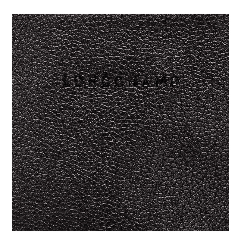 Longchamp | Le Foulonné Backpack Black - Leather | Black