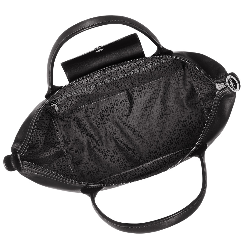 Longchamp | Le Pliage Xtra M Tote bag Black - Leather | Black